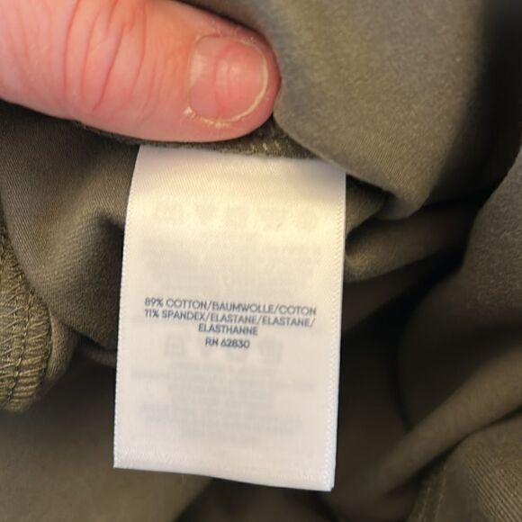 Lands End Starfish forest moss spandex leggings Size MP NIB - Picture 4 of 7